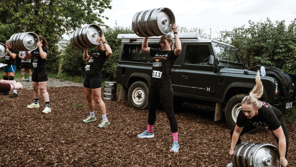 Britain's Fittest Farmer contestants