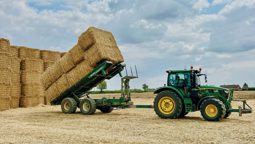 Bale stacking