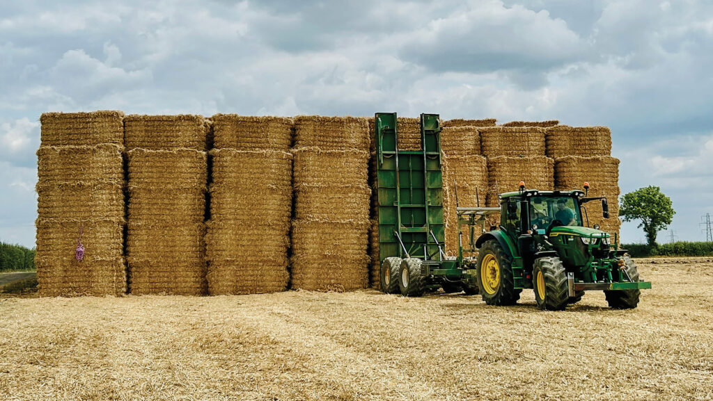 Bale stacking