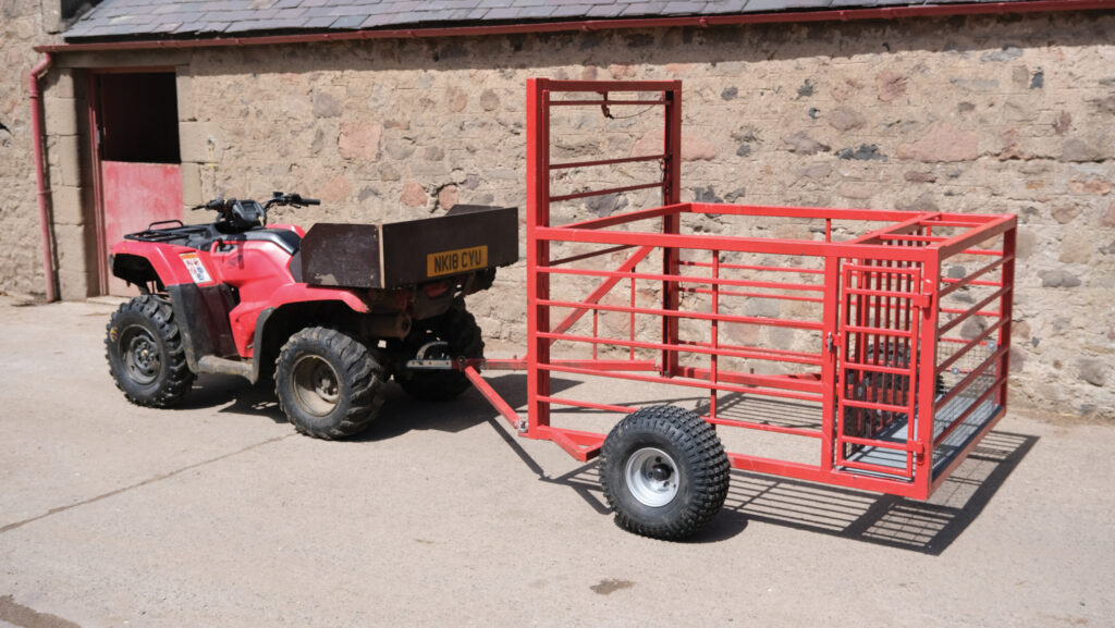 Calf catching
 crate