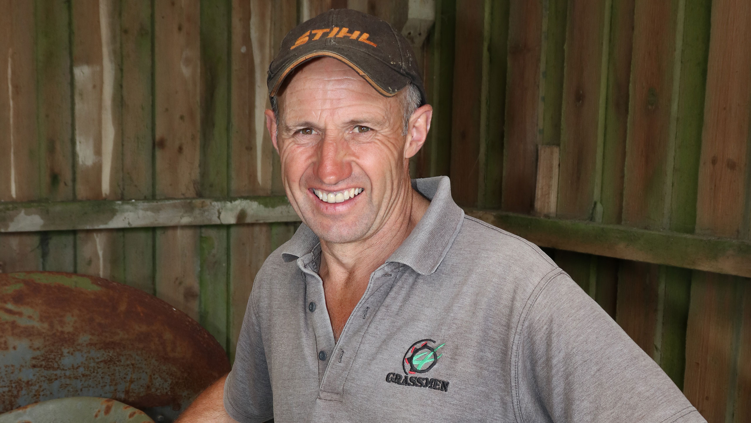Cornish farmer Chris Knowles