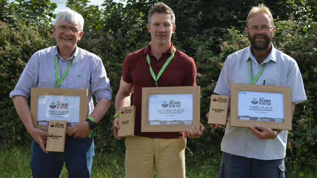 Left to right: Chris Molyneux, Paul Baker and Colin Chappell © David Jones