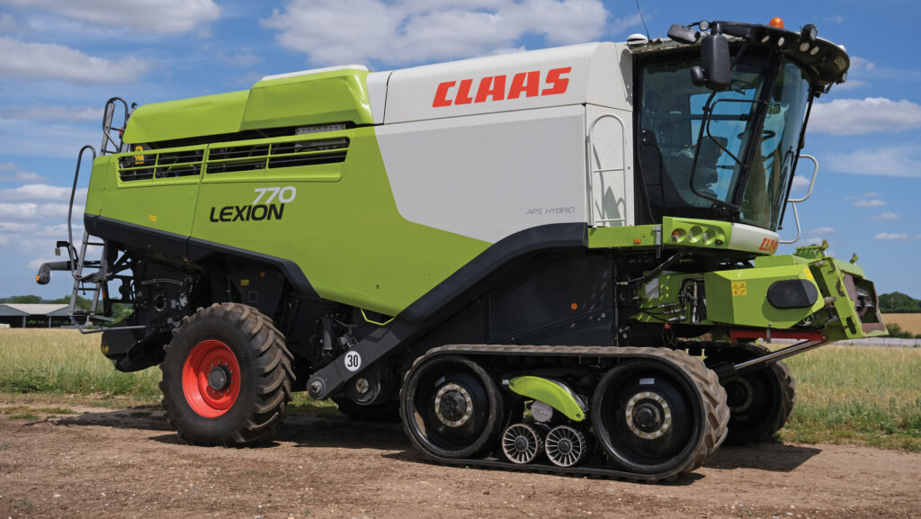 A Claas Lexion 770