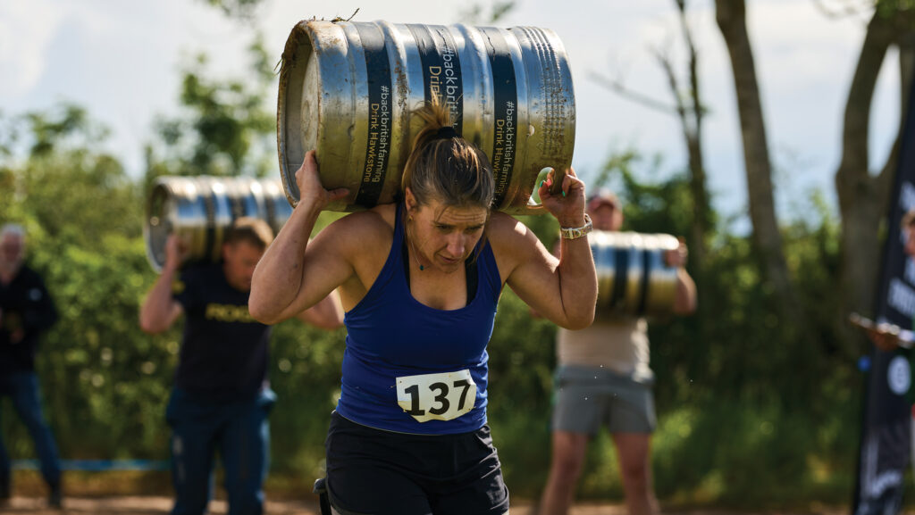 Claire Moreton at the 2026 BFF Diddly Squat qualifiers