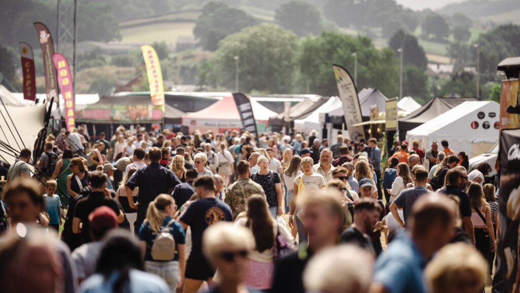 Crowds at Royal Welsh Show © Royal Welsh Agricultural Society