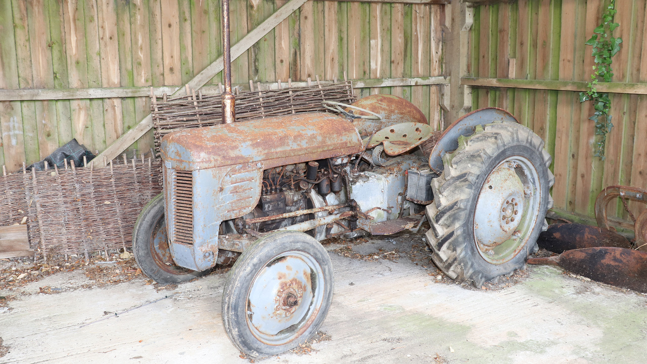 Old tractor