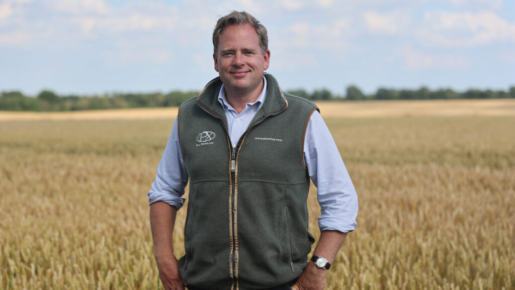 James Peck in field