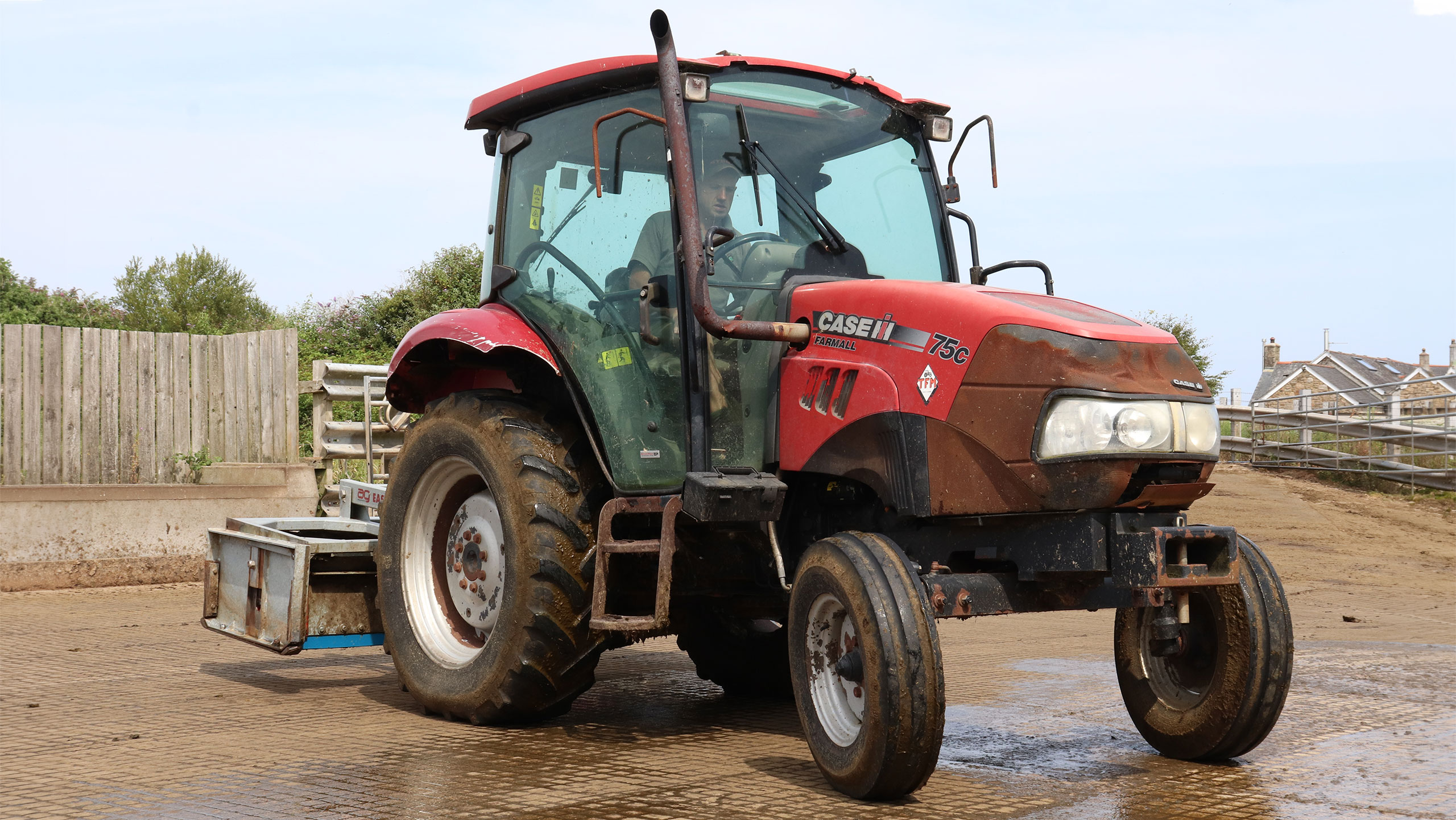 Case brand tractor