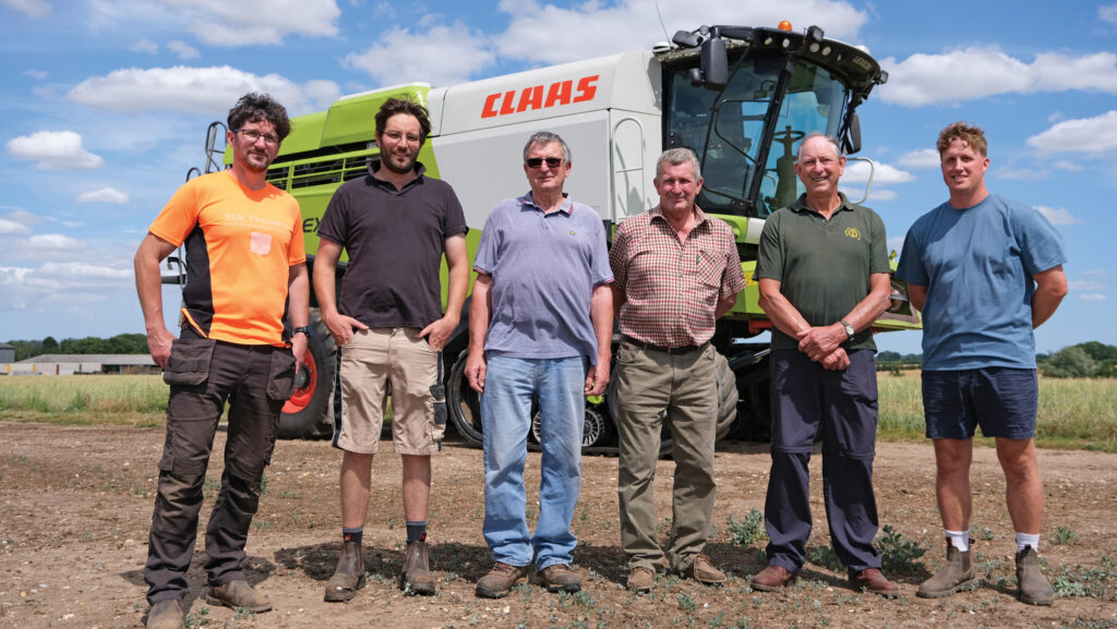 From left: Drew Southgate, Neil Hall, Stewart Southgate, Peter Hall, David Garrod and Chris Howes © James Andrews