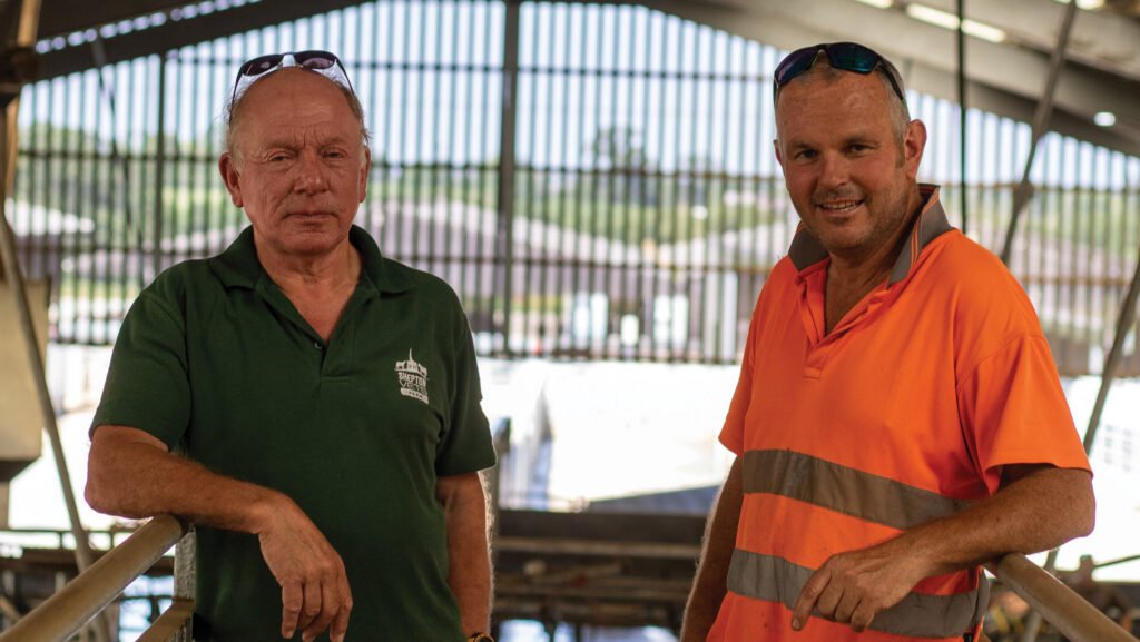 Ralph Drouin (left) and David Helliar
