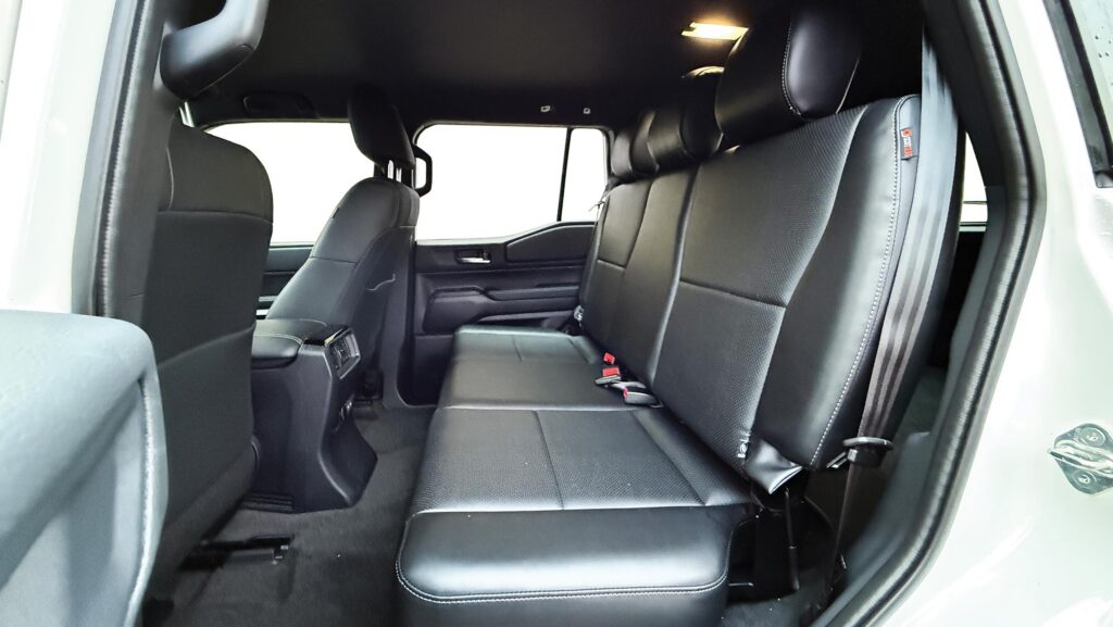 Toyota Land Cruiser Commercial after its rear seat re-fit © Sterling Automotive