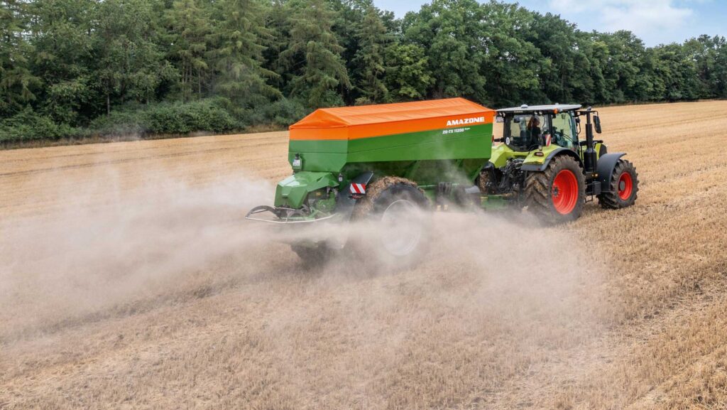 Weighing and rate control are the focus of Amazone ZG-TX updates © Amazone