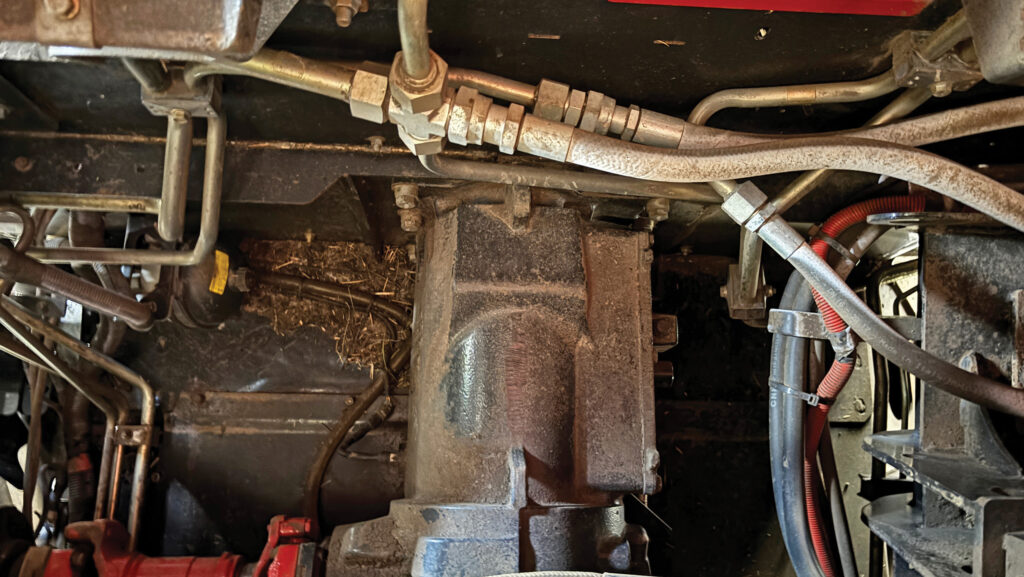 Axial Flow 9250 rotor gearbox