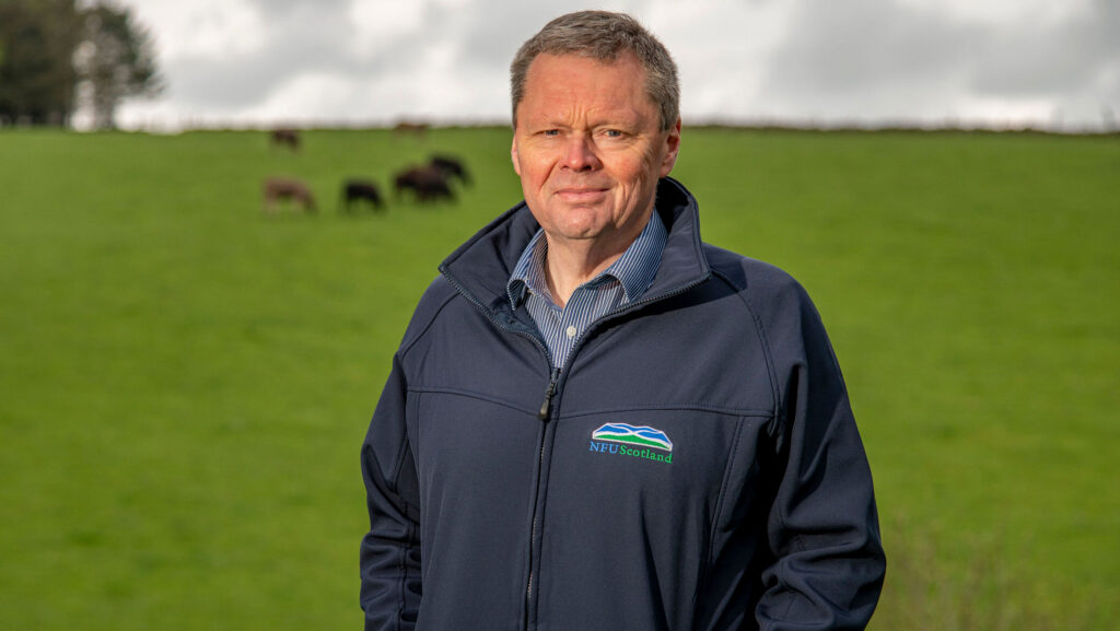 NFU Scotland president Andrew Connon © NFU Scotland