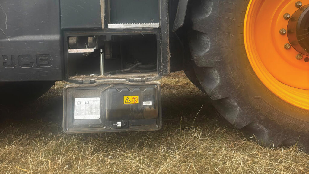 Toolbox door