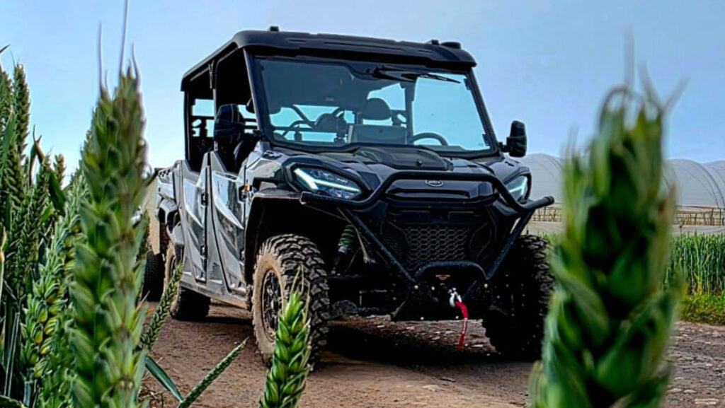 Unique combination – WEV’s six-seat UTV with battery power © WEV