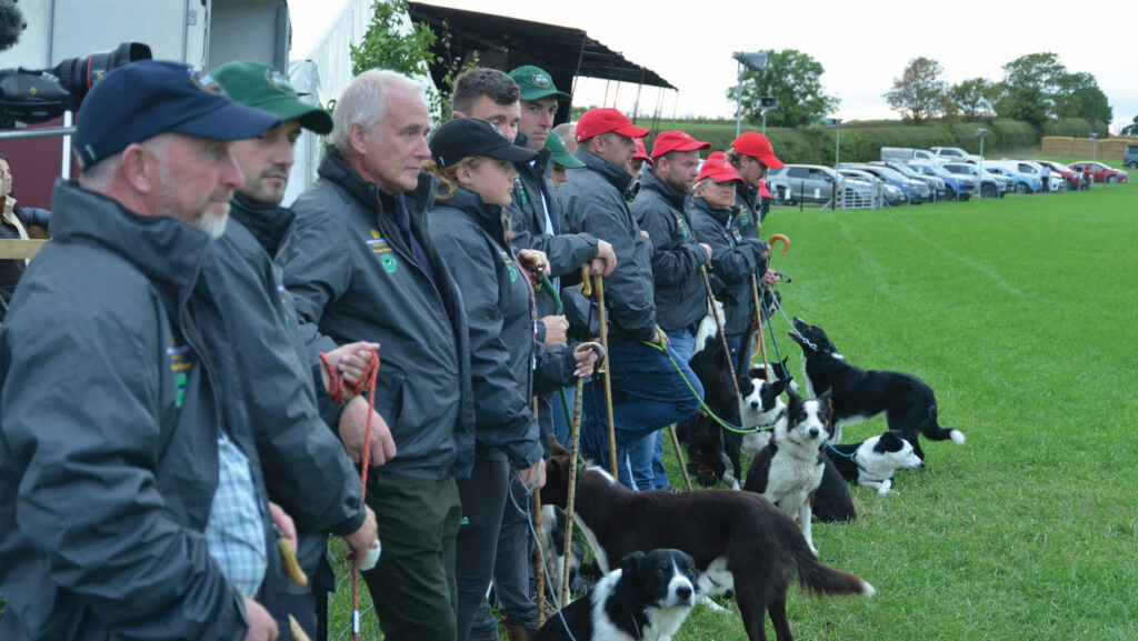 Competitors from England, Scotland, Wales and Ireland await the results