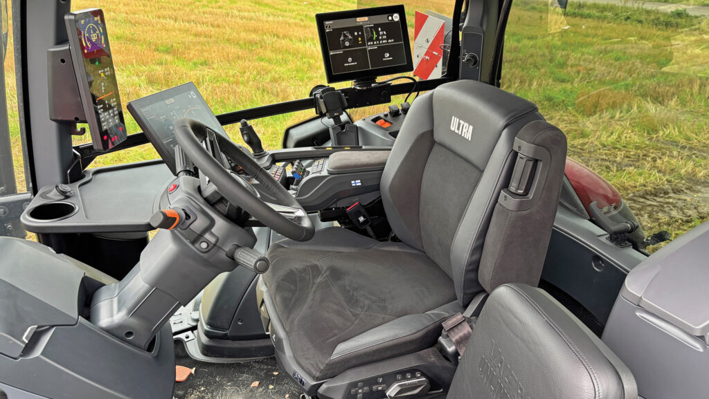 Cab interior