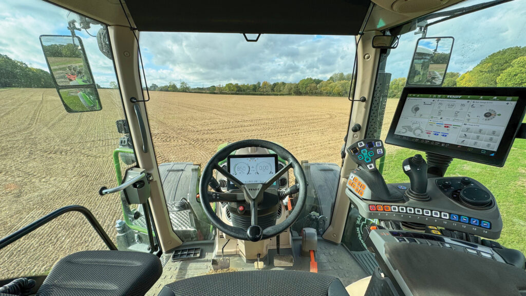 Fendt tractor cab