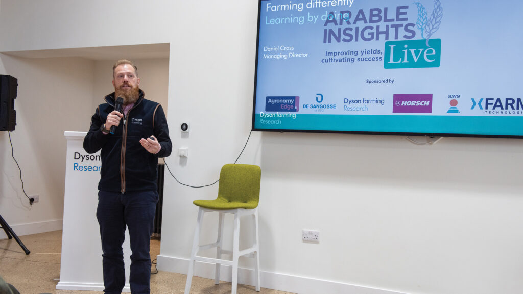 A speaker at an event