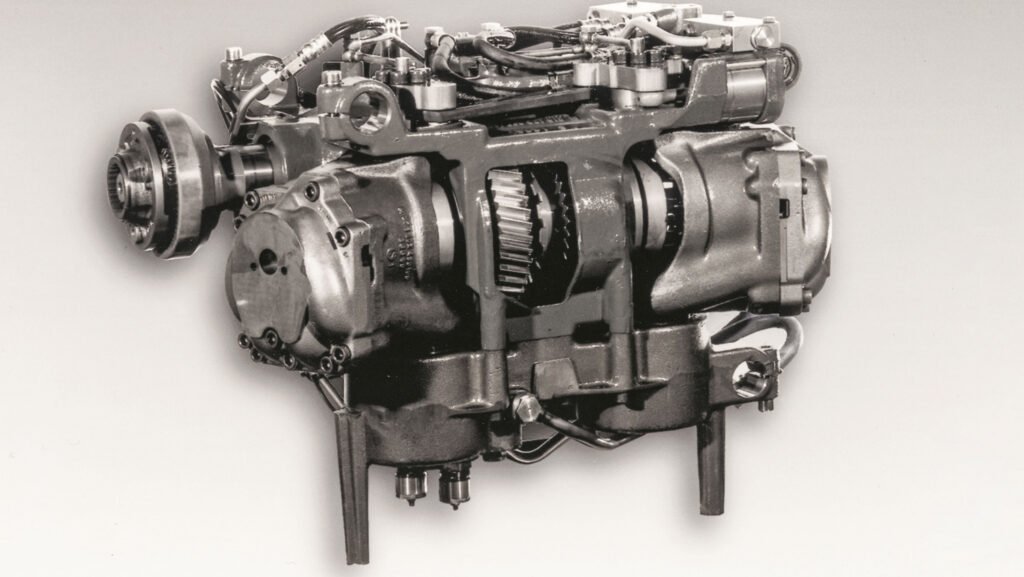 The ML200 version of the Vario transmission © Fendt