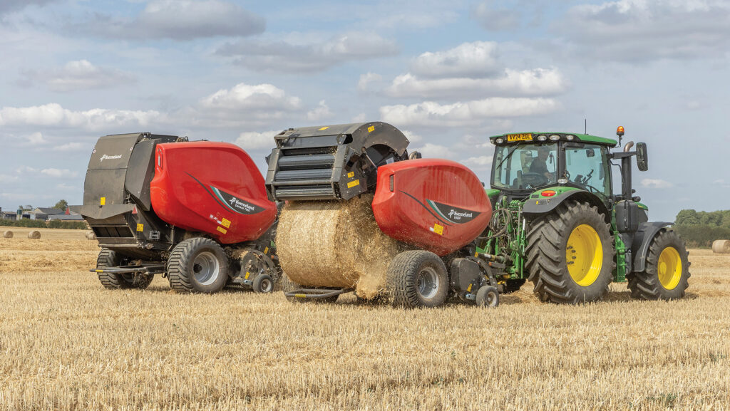 Kverneland baler