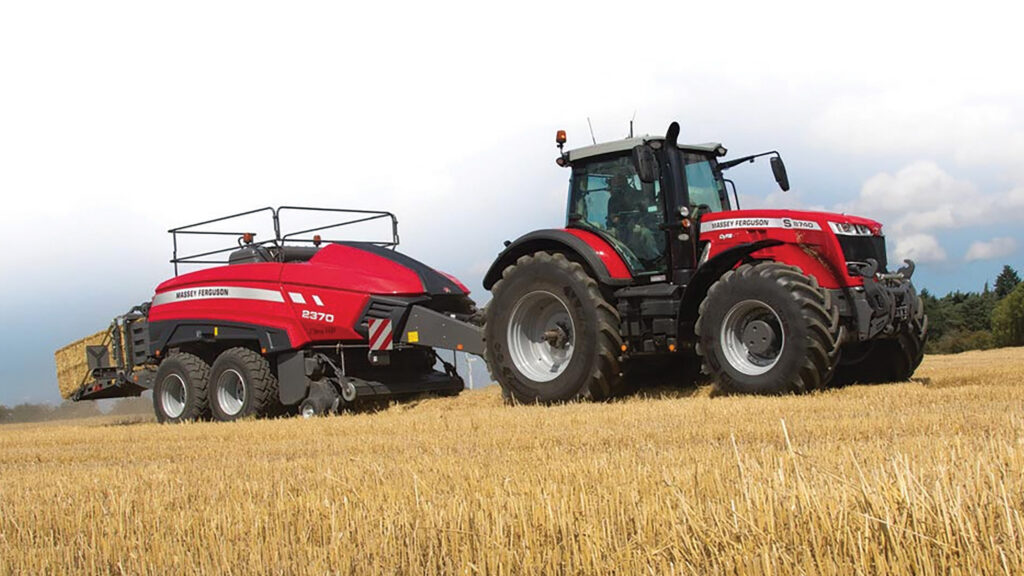 Massey Ferguson baler