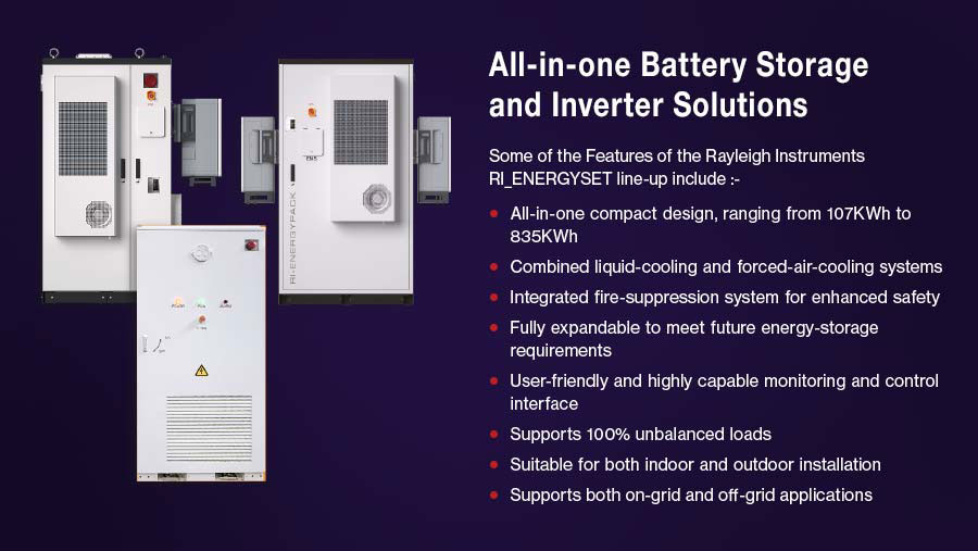 All in one battery