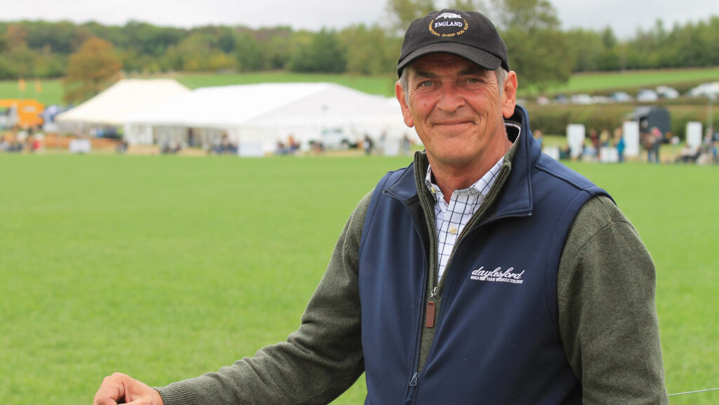 International Sheep Dog Society vice-president Richard Smith