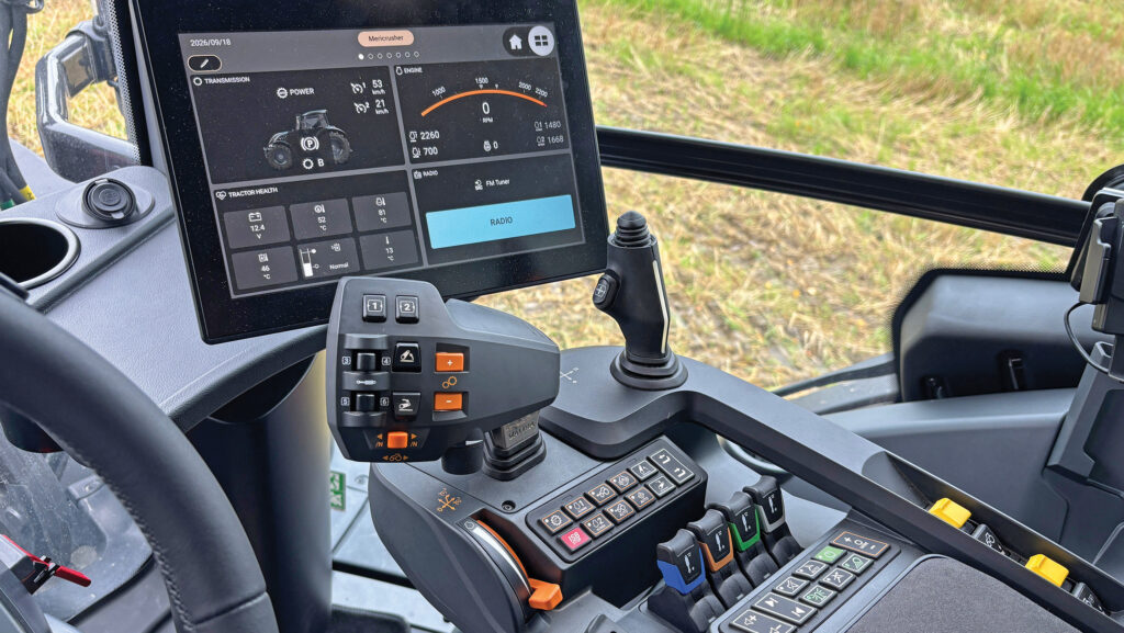 Screen and controls
