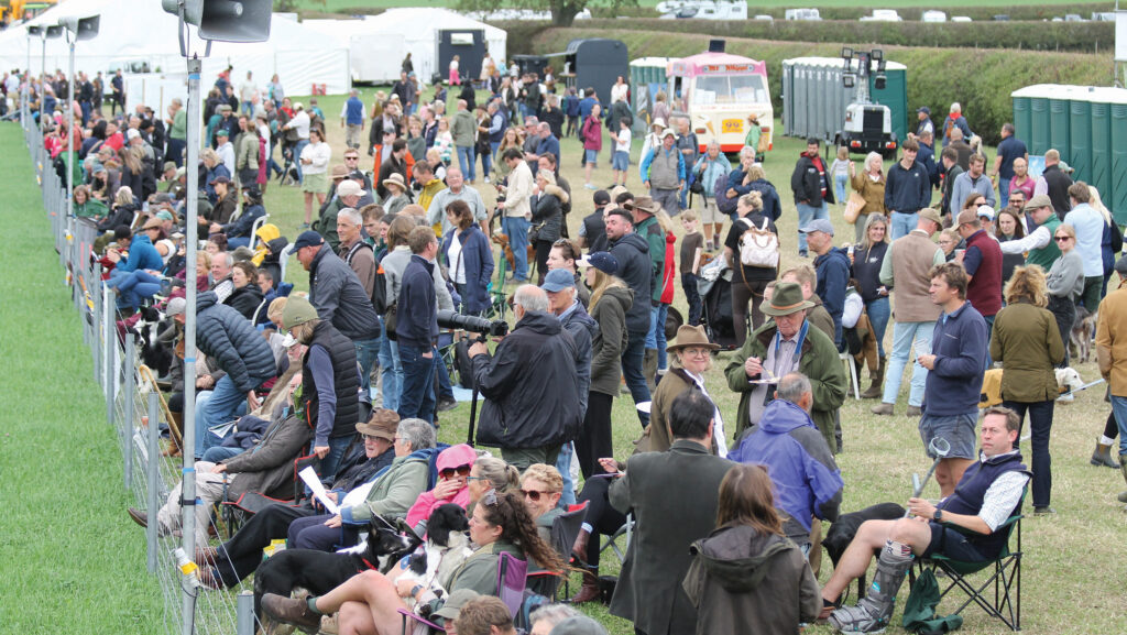 Crowds at the event