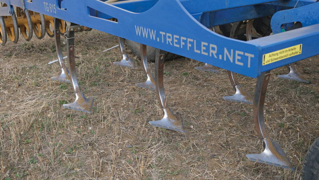 Treffler TG615 cultivator sweep tines