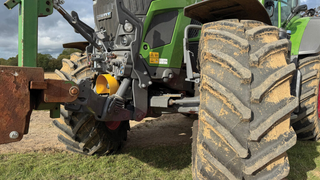 Fendt tractor wheel