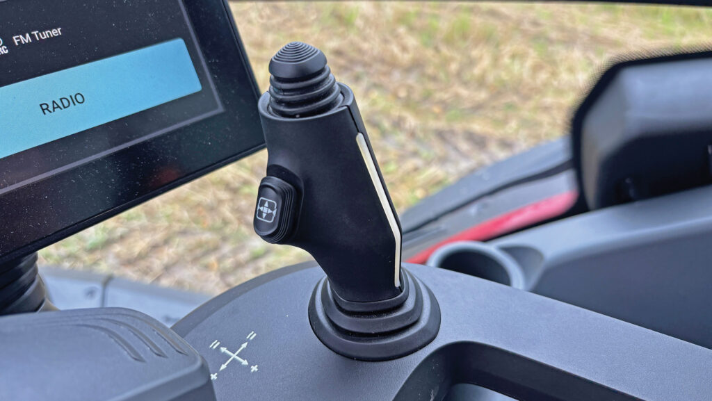 Updated hydraulic joystick
