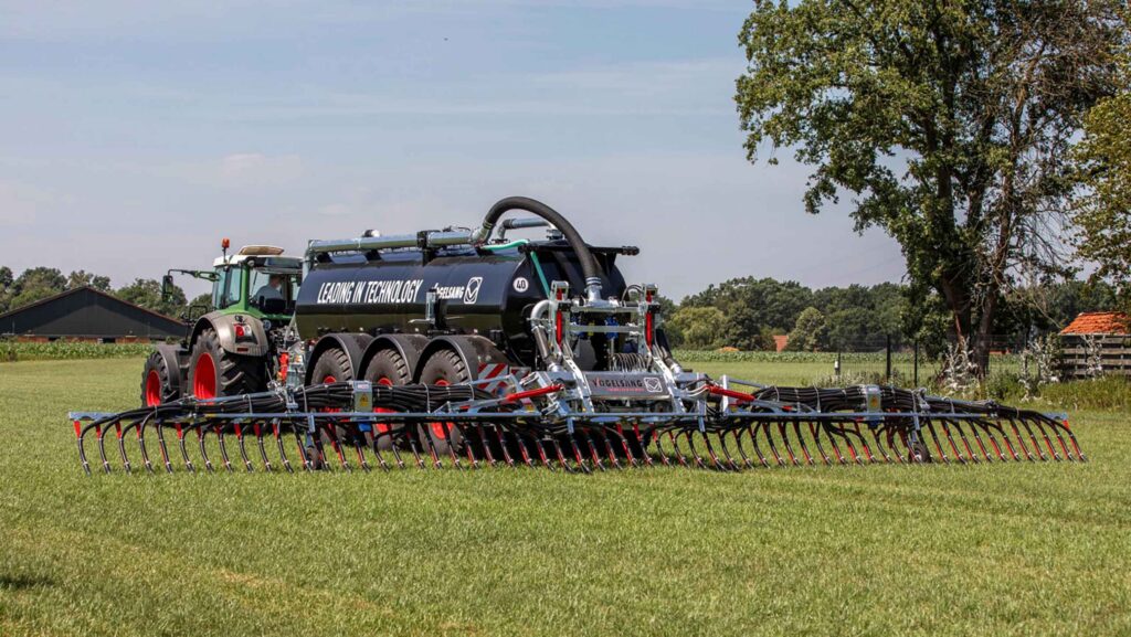 Its new manufacturing partner will broaden Vogelsang’s slurry applicator range © Vogelsang