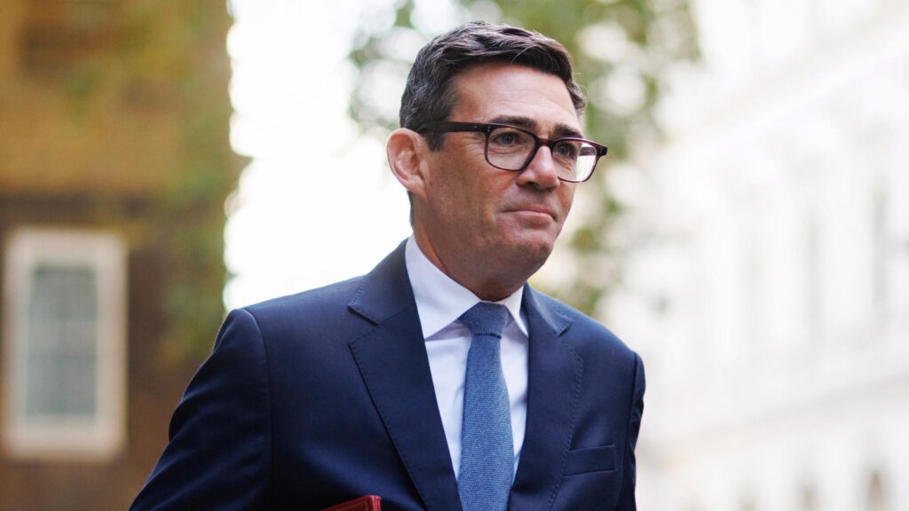 Andy Burnham © Simon Dawson/No 10 Downing Street