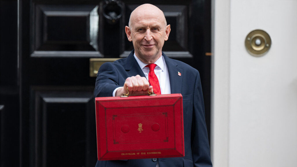 Chancellor John Healey © Alamy