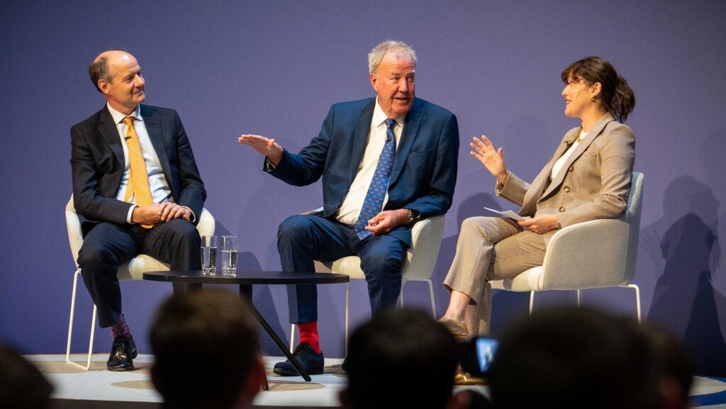 Charlie-Ireland, Jeremy Clarkson and Victoria Atkins MP