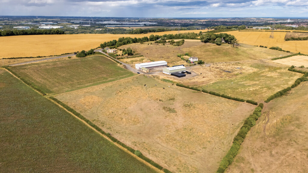 Flinton Hill Farm, near Penshaw, Sunderland © GSC Grays