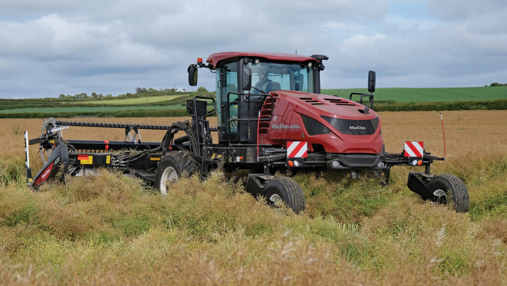 MacDon swather
