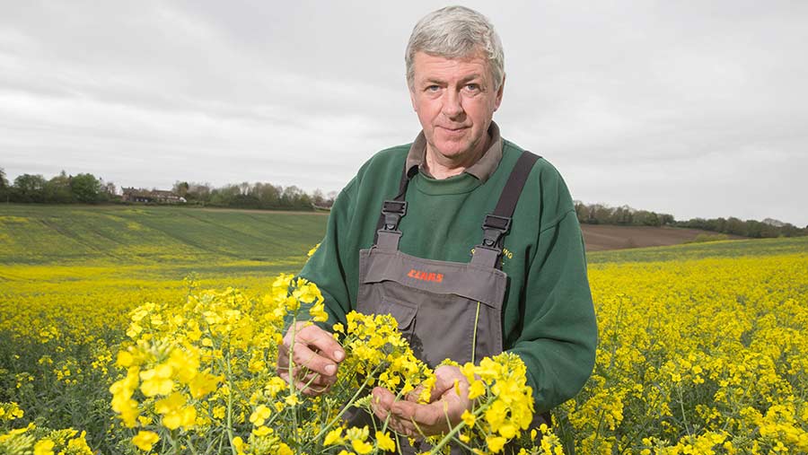 Bedfordshire farmer Philip Woods