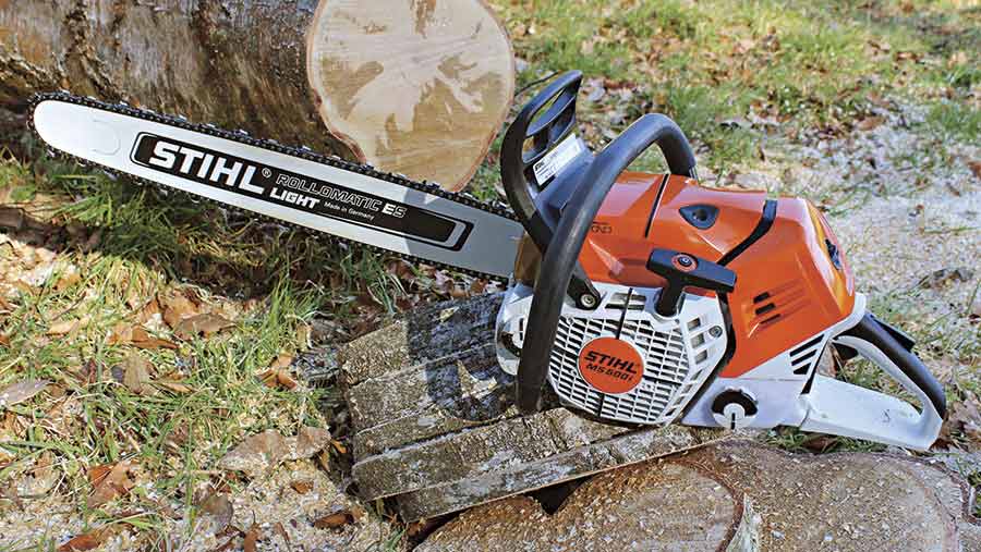 Stihl MS500i chainsaw