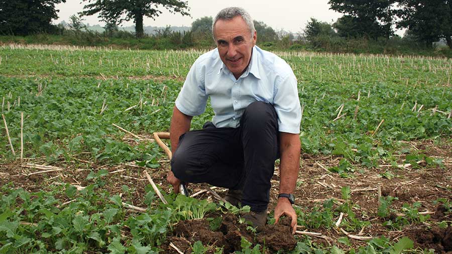 Soil expert Phillip Wright © Oli Hill/RBI