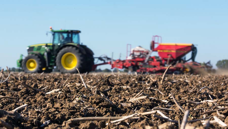 Drilling wheat © Tim Scrivener