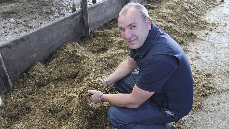 Peter Davis at Polshea Farm