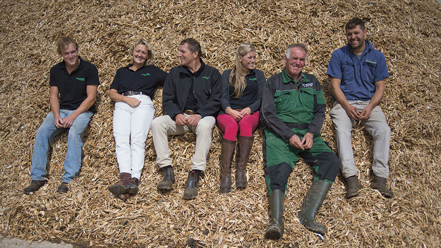 Members of the Green Waste Company