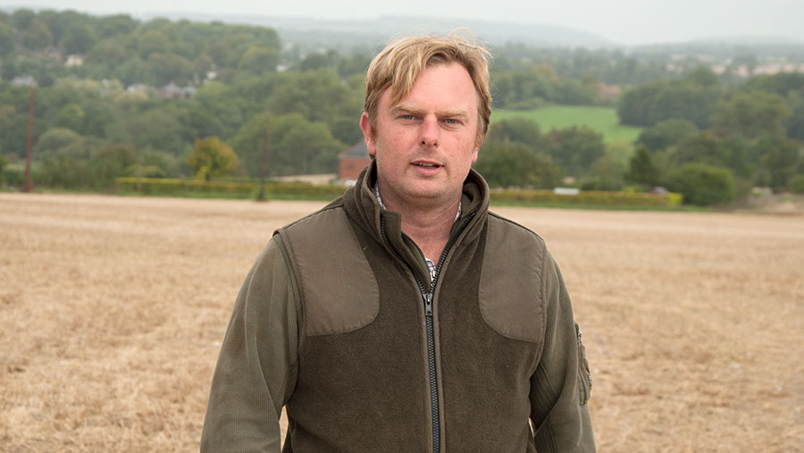 Farmer Hugh Crosbie-Dawson
