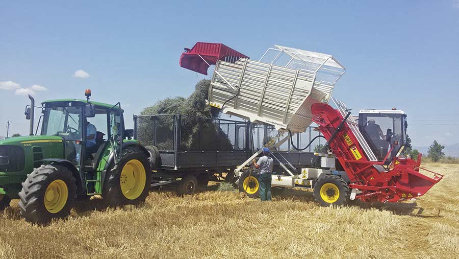 De Pietri salad harvester