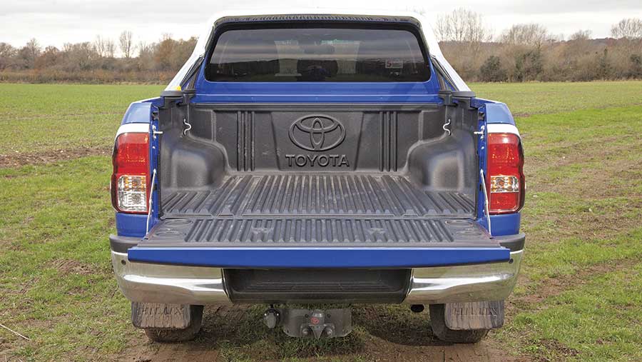 Toyota Hilux Invincible from the back