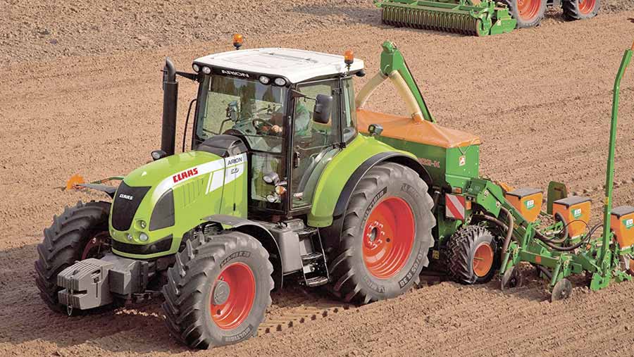 Claas Arion 610 tractor